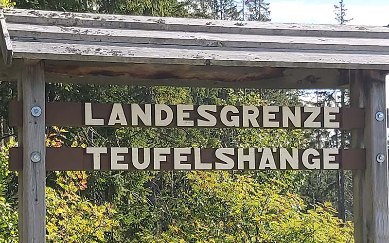 An der Grenze zu Deutschland