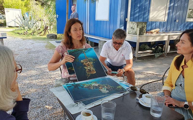 Irena Fonda zeigt uns ihre Unterwasserwelt (Foto © Žana Marijan)