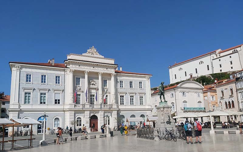 Der Tartini-Platz in Piran