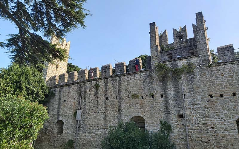 Immer wieder beeindruckend: die Stadtmauer