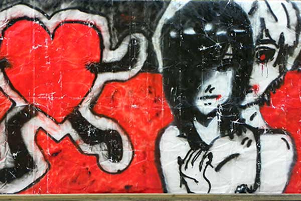 Die Graffiti-Wall