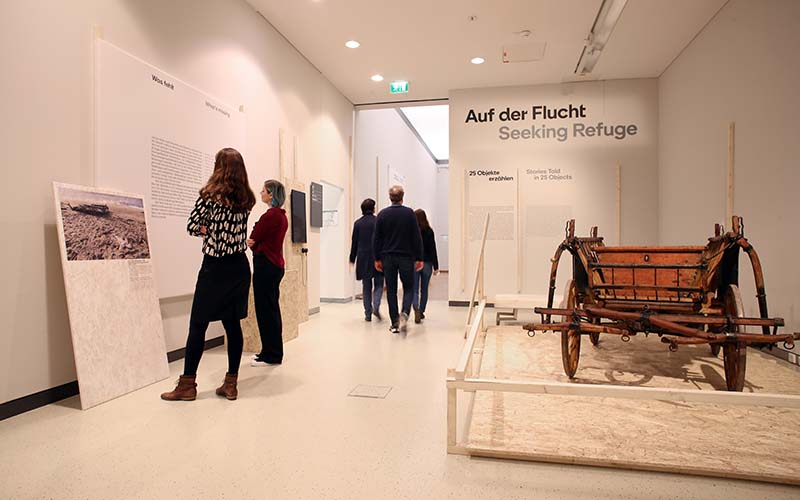 Auf der Flucht (Foto © Museum Betriebs GmbH, Weinfranz)