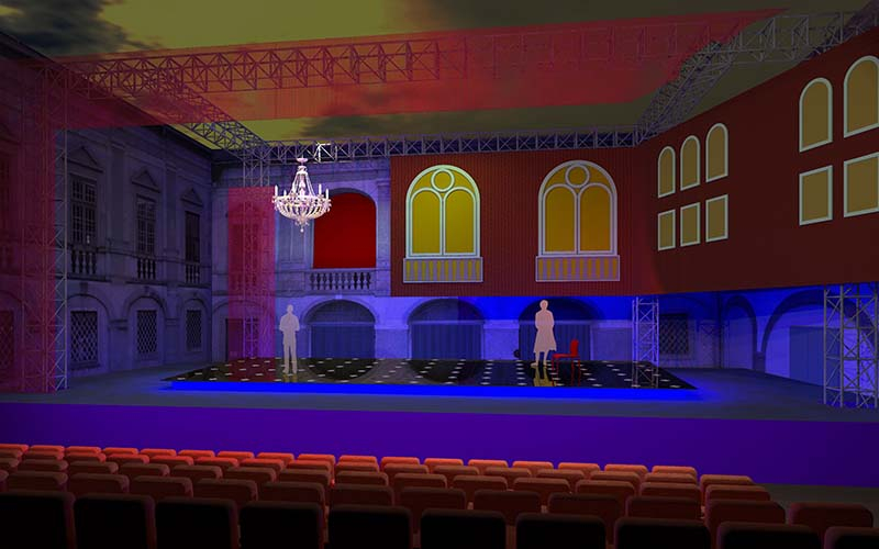 Der Bühnenraum (Foto © Erich Uiberlacker)