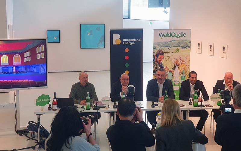 Bei der Pressekonferenz in Eisenstadt