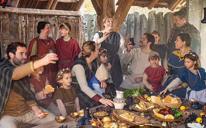 Die Kelten wussten zu feiern (Foto © Josef Schimmer)