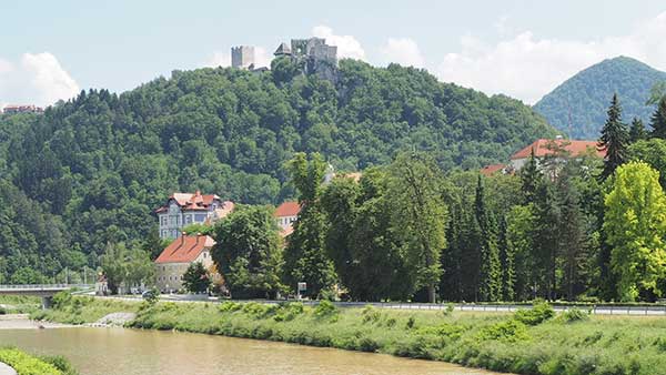 Burg Obercilli im Sanntal (Foto © Norbert Eisner)