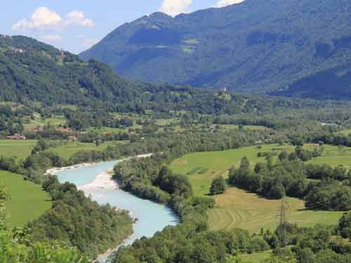 Im Tal des Isonzo (Foto © Norbert Eisner)