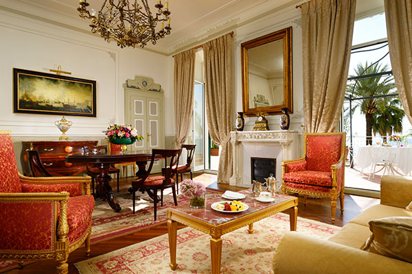 Die Sisi-Suite im Royal Hotel