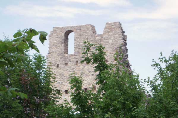 Die Ruinenstadt von Dvigrad