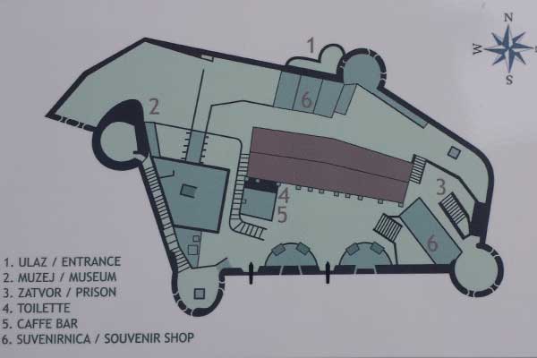 Plan von der Festung