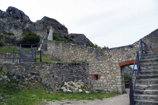 Große Vergangenheit: die Festung Knin