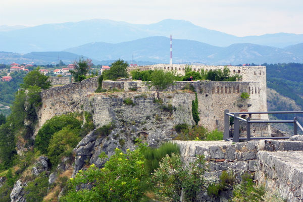 Blick auf einen Teil der Festung
