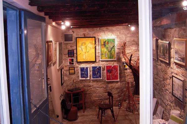 Galerien in der Grisia Gasse