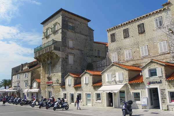 Der Vitturi Turm in Trogir