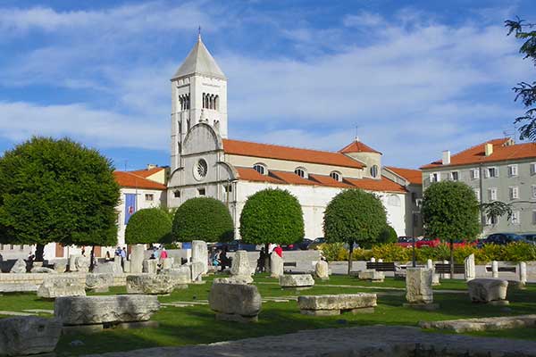 Die Ausgrabungen von Zadar
