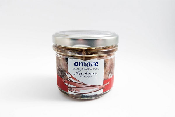 Anchovis mit Kapern - ich weiß schon, wem die ganz besonders schmecken werden (Foto © Gastro Fisch Brač)
