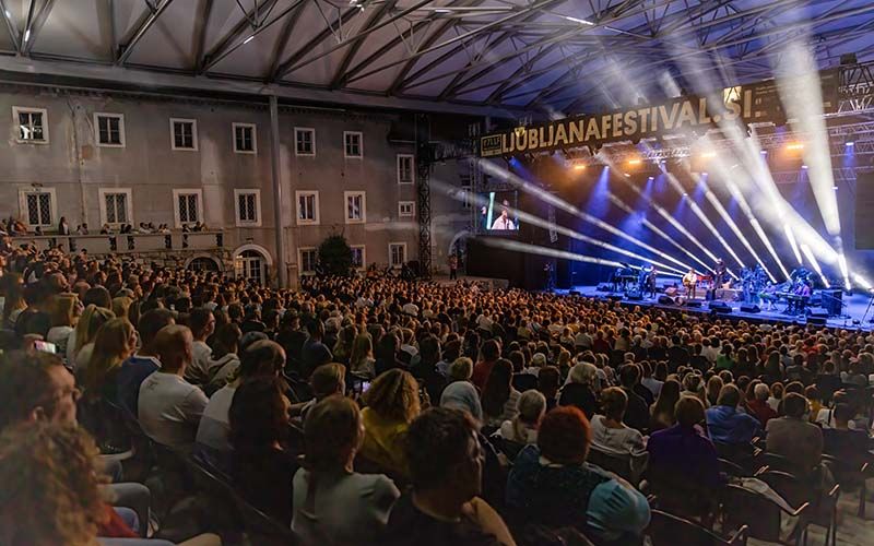 Festivalspielstätte Križanke in Ljubljana (Foto © Vlado Kreslin)