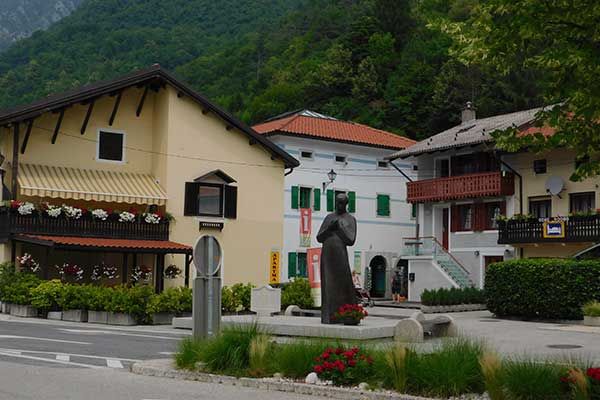 Kobarid im Soča-Tal