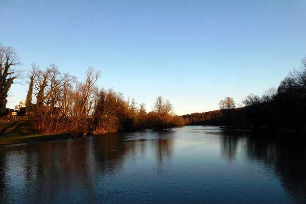 Die Krka bei Otočec