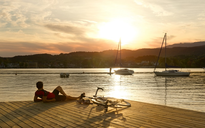 Radrennpause (c) Franz Gerdl/Kärnten Werbung