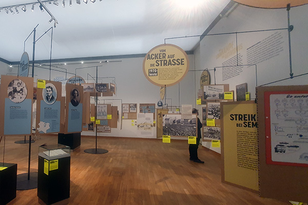 Blick in die Ausstellung