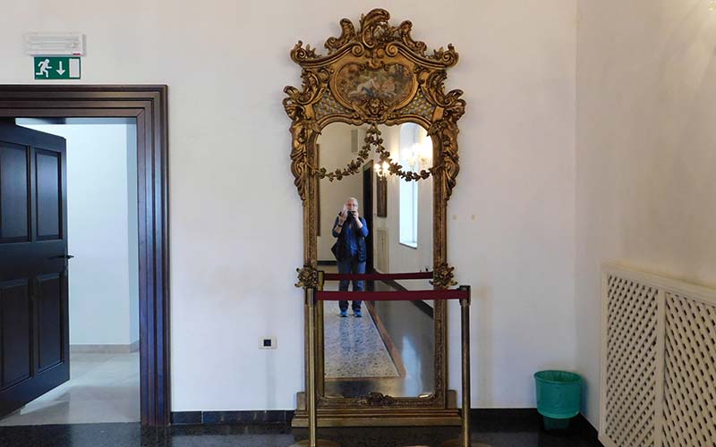 Der Barockspiegel im Prätorenpalast