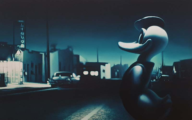 Donald Duck bei Helnwein