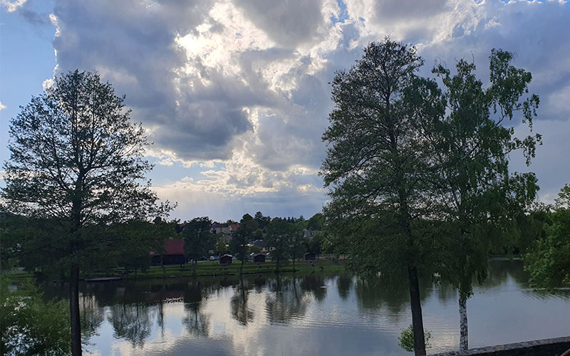 Noch ein Blick zum See