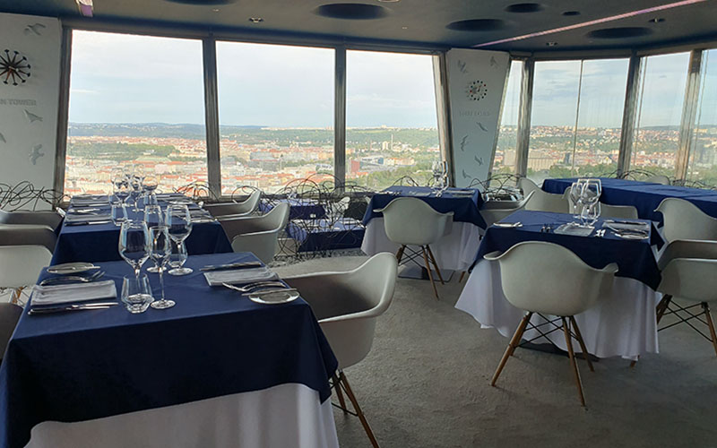 Blick ins Restaurant