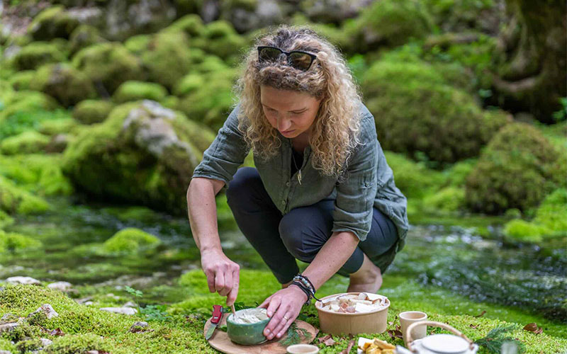 Der Aufstrich wird gleich köstlich schmecken