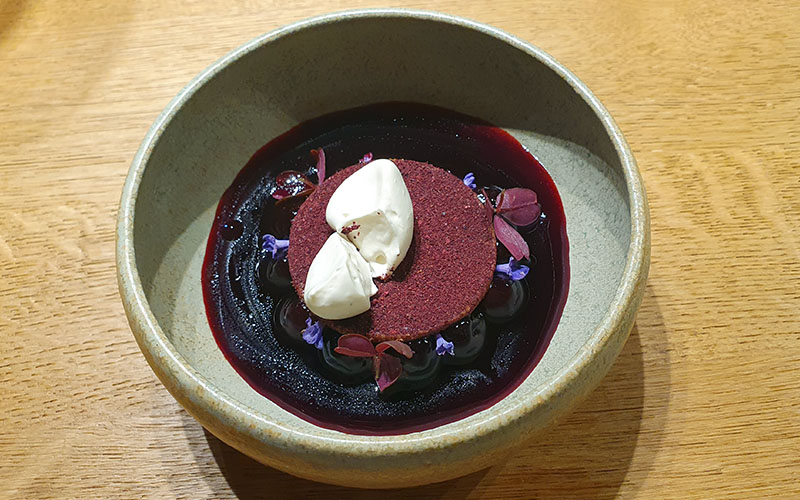 Auch wenn es nur kleine "Häppchen sind, man ist satt ...