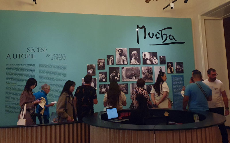 Der Eingangsbereich des Museums