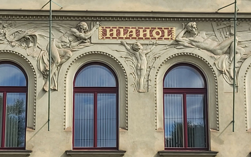 Das Haus des Gesangsvereins Hlahol