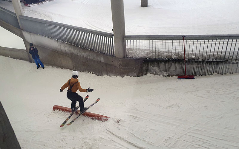 ... und es wird auch hier trainiert
