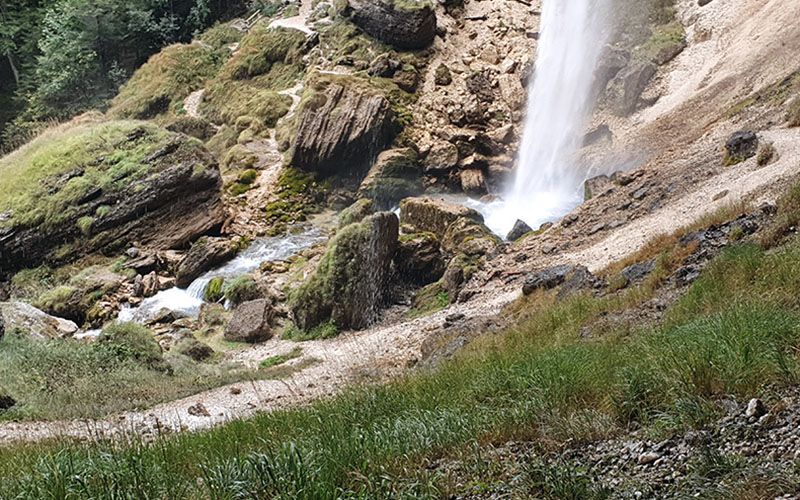 Wunderschön anzusehen: Der Peričnik Wasserfall im Vrata-Tal