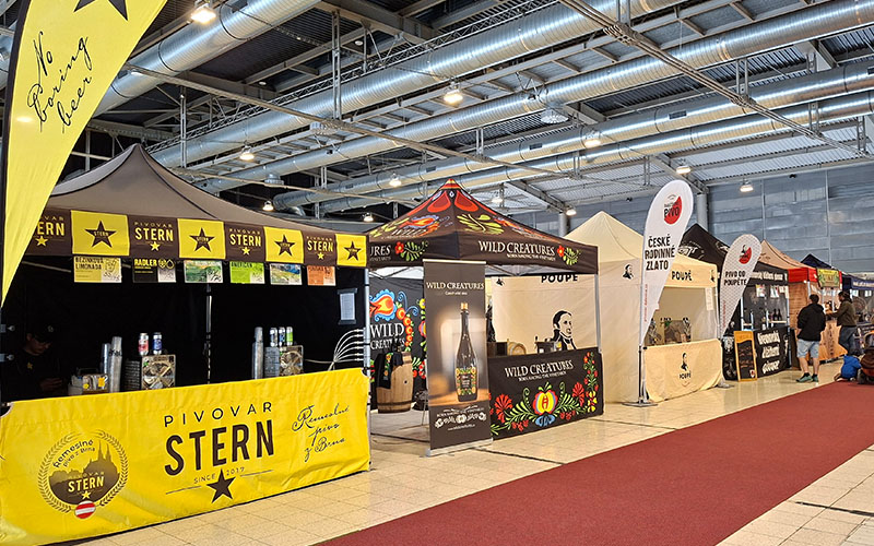 Bier - Verkaufsstände