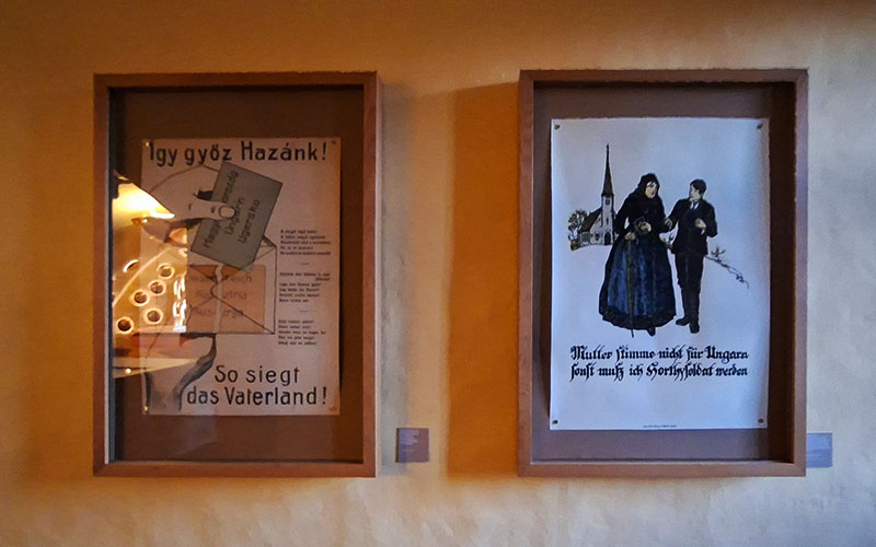 Plakate zur Volksabstimmung