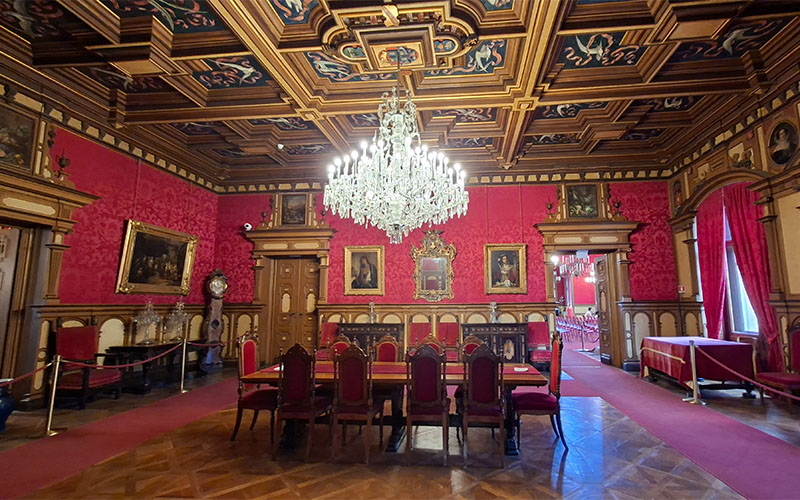 Im Schloss Miramare
