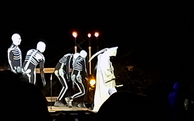 Beim Passionsspiel Škofja Loka