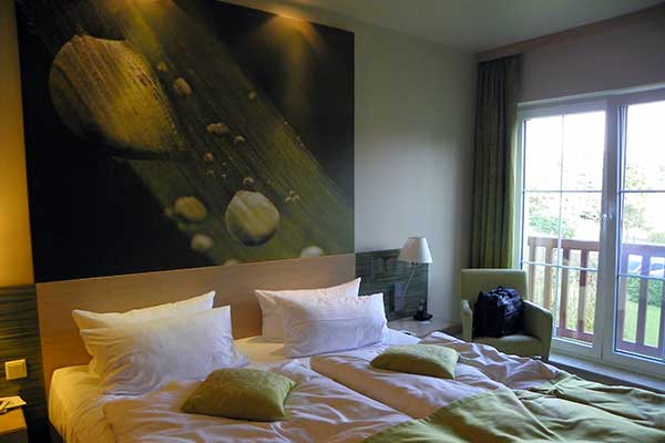 Unser Zimmer im Kur und Wellness Haus Spree Balance in Burg