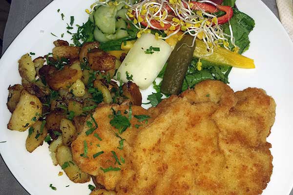 Das ausgezeichnete Meerrettich-Schnitzel