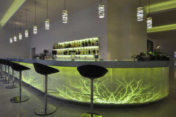 Die Bar im Hotel Park Plaza Hista in Pula