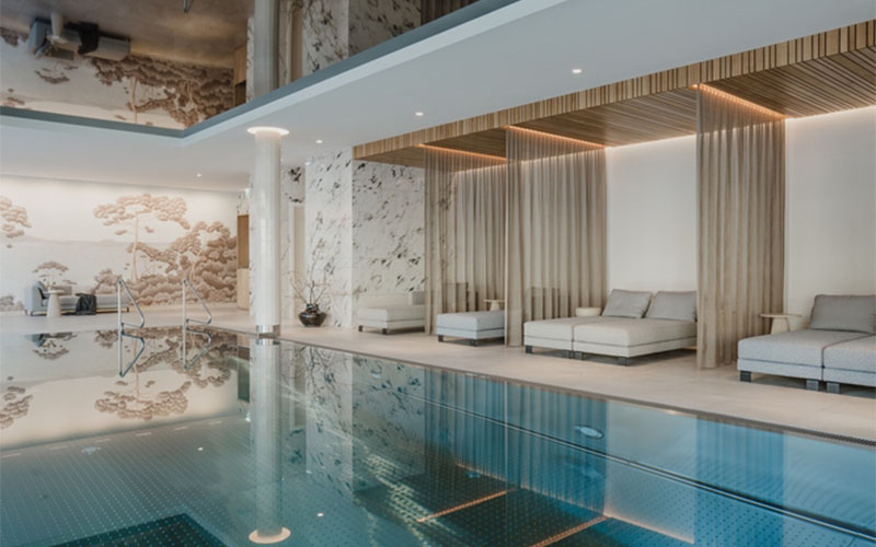 Das Spa des Hotels (Foto © Jürgen Feichter)