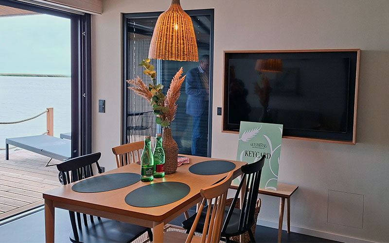 Im Inneren eines Guesthouses