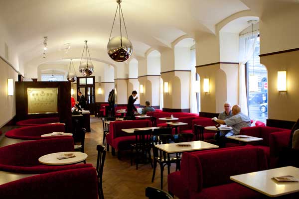 Im Inneren des Café Museum