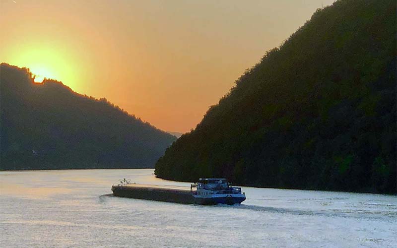 Blick zur Donau (Foto © Hamedinger, Lichtenauer)