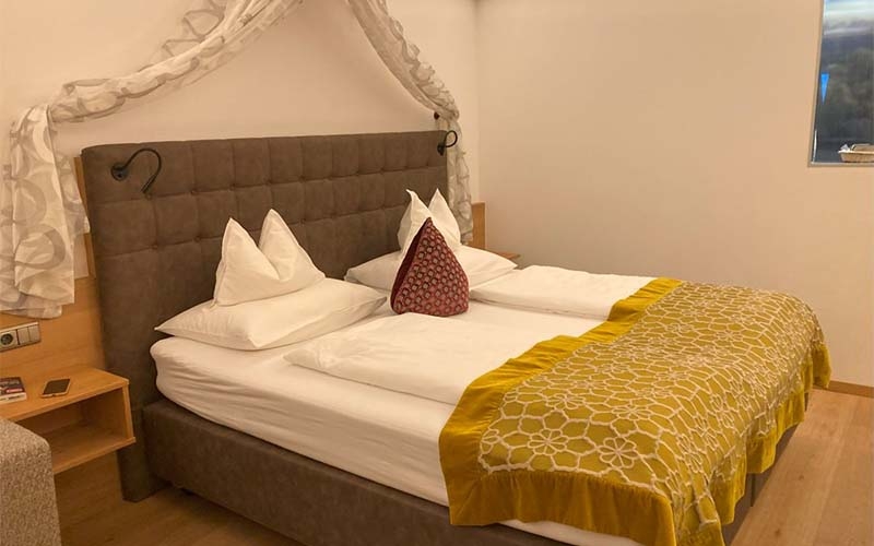 Blick in unser Zimmer (Foto © Hamedinger/Lichtenauer)