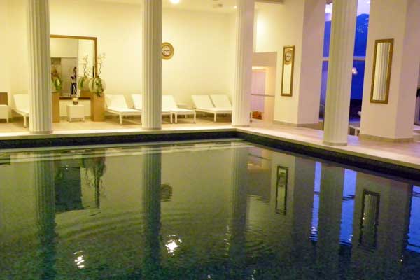 Das Thermalbad im Grand Hotel Toplice in Bled