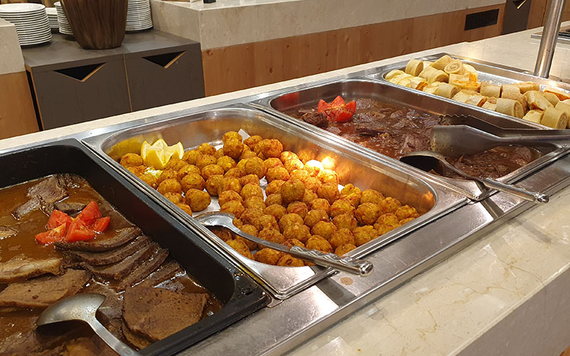 Das Abendbuffet