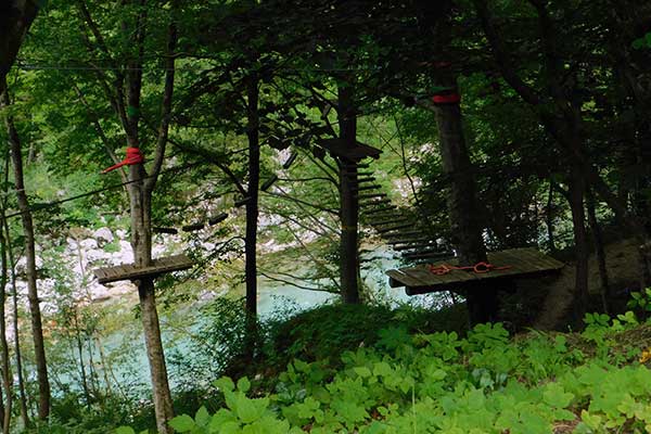 Im Kamp Koren gibt es auch einen Erlebnispark